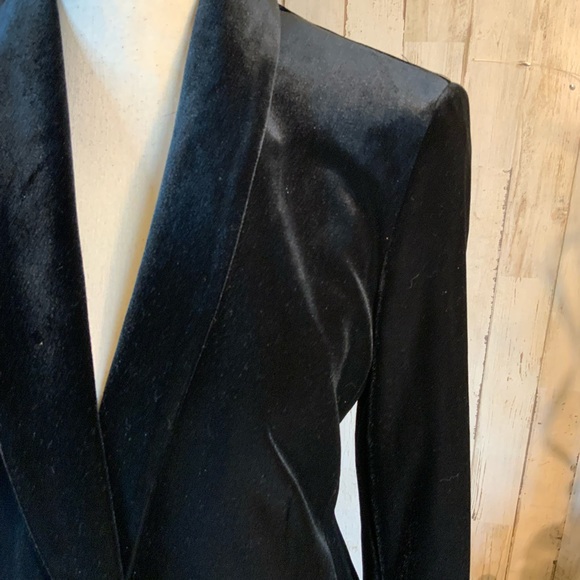 INC velvet blazer. Size Small. - Picture 2 of 6